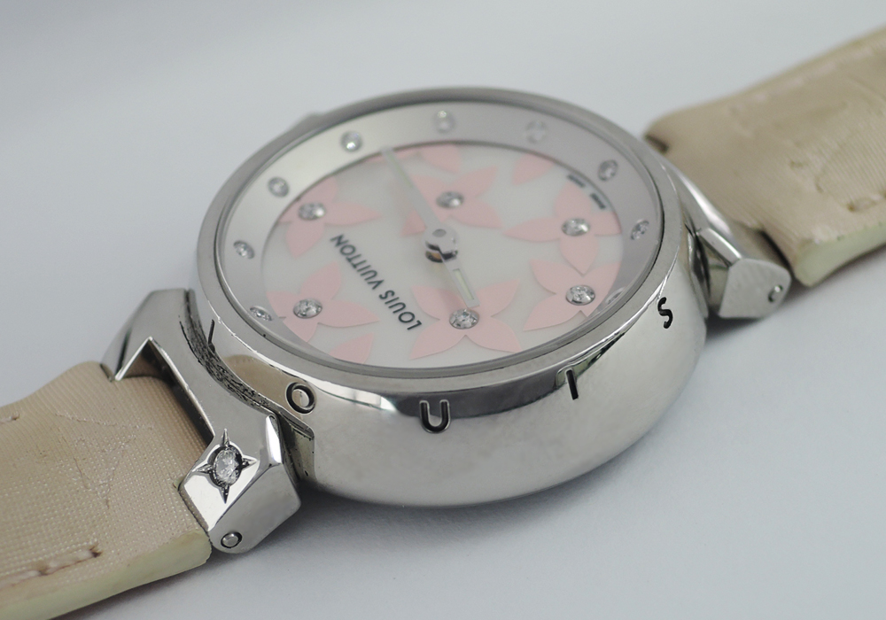 LOUIS VUITTON タンブール ラブリーダイヤ Q121H レディース クォーツ