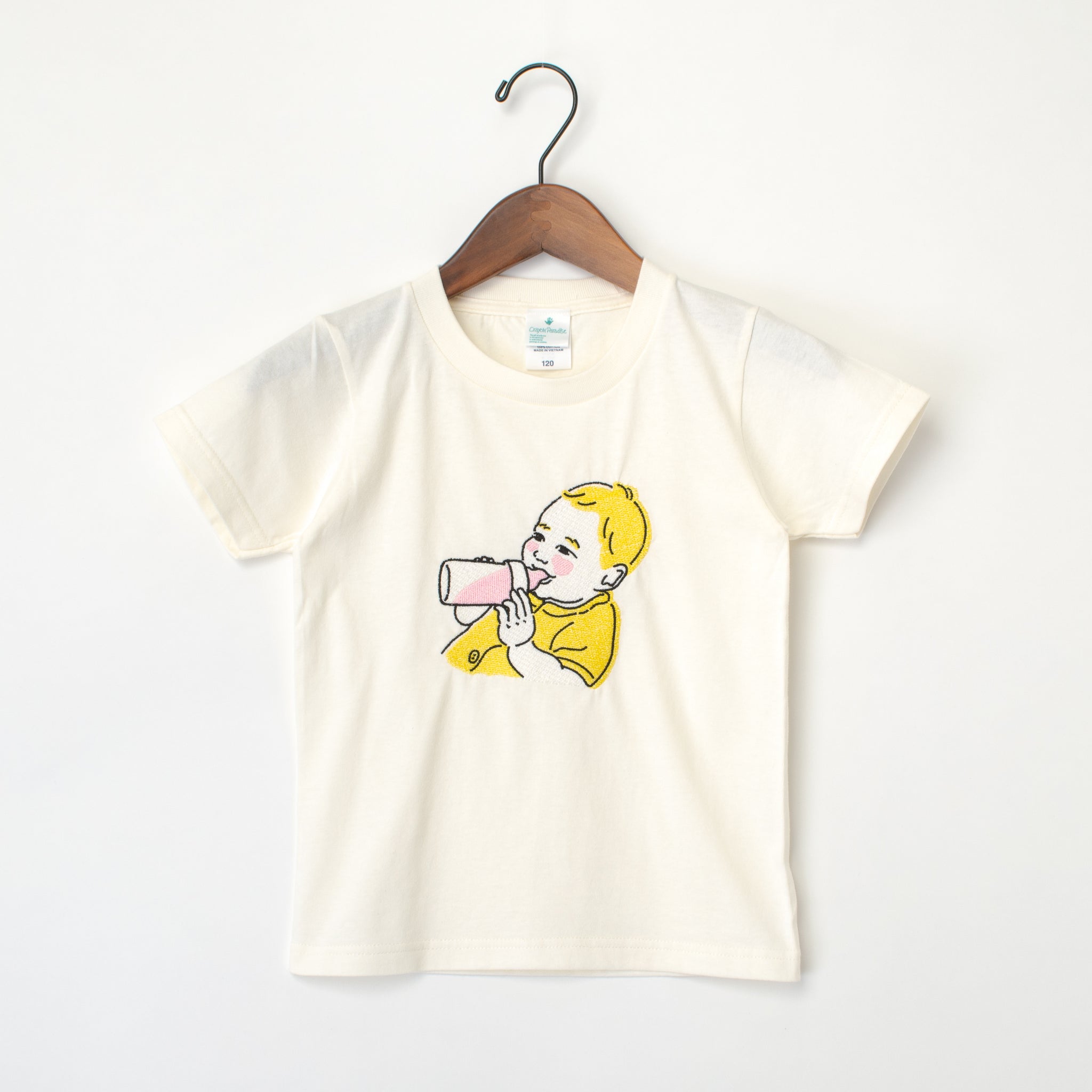 似顔絵】全面イラスト・刺繍Tシャツ（子供） – クレヨンパラダイス