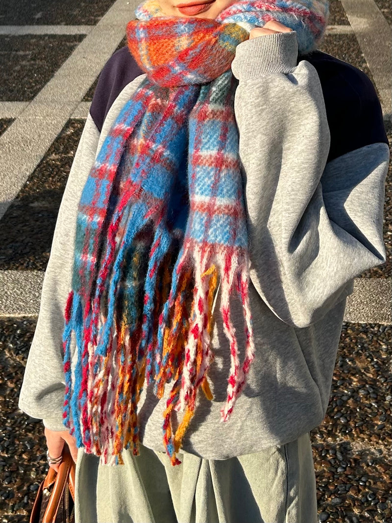 カラフルチェックマフラー DPA61304 – CRAMMY