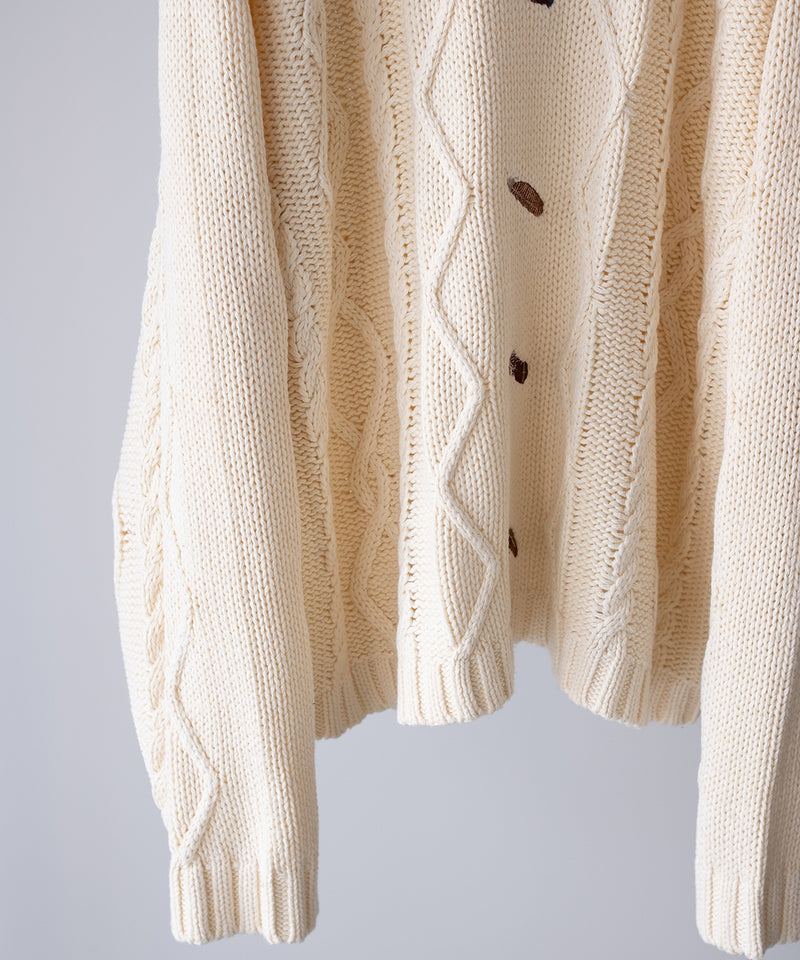 EMBROIDERY CABLE STICH KNIT - ANCELLM – C THE C