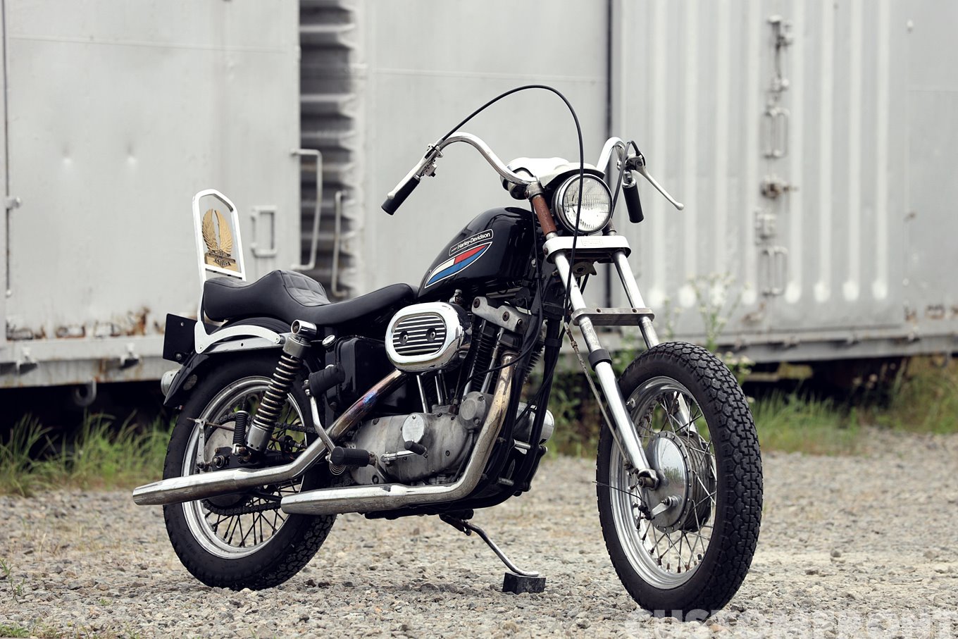 ハーレー XLCHショベル(アイアン)スポーツのチョッパーカスタム 1972年