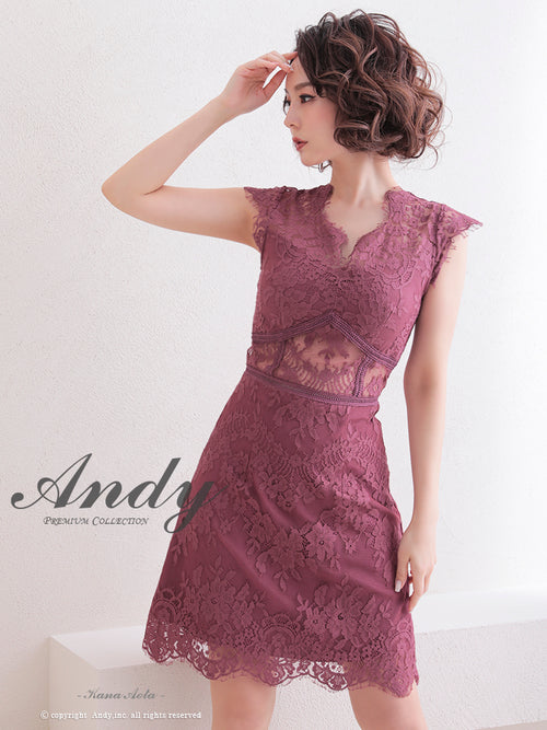 Andy/AN-OK2781/ワンピース/ミニドレス/タイトワンピース/総レース