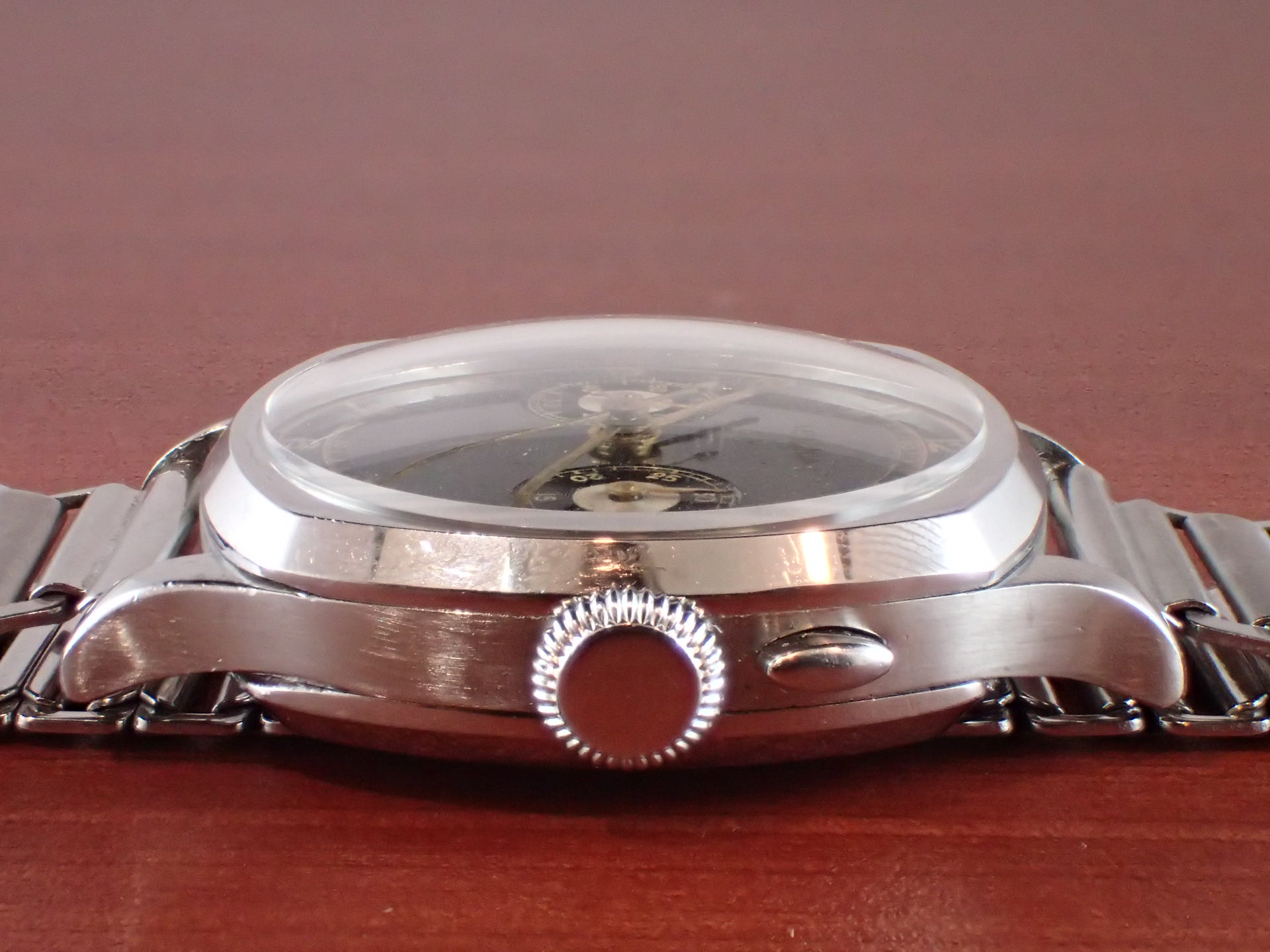 レマニア クロノグラフ Cal.13CH クッションケース 1930年代 | VINTAGE