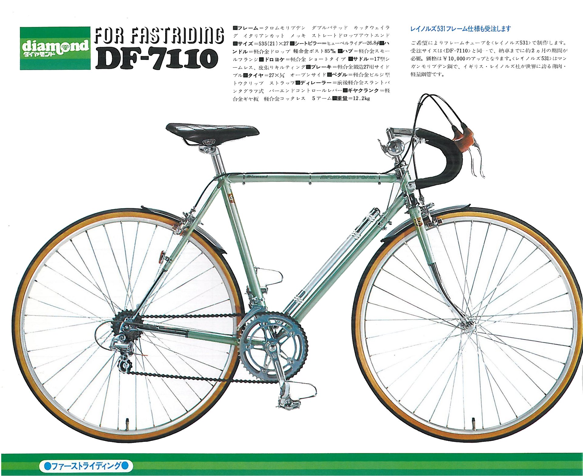 Part93：1974年 ブリヂストン ダイヤモンド＆スーパースピード｜追憶の