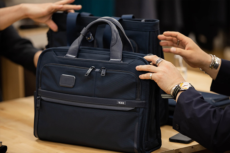 TUMI SHIPSコラボ（ネイビー） TUMI×SHIPSコラボ 3wayビジネスバッグ