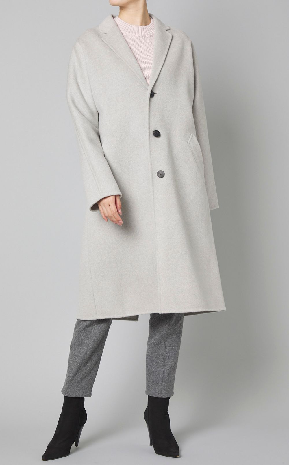 GALERIE VIE｜ダブルフェイスチェスターコート