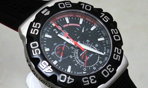 CAH1014.BT0718 フォーミュラ1 クロノグランデイト キミ・ライコネン