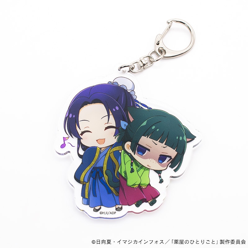 薬屋のひとりごと アクリルキーホルダー・ネコ猫猫と壬氏｜郵便局の