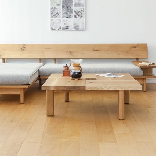 飛騨家具 HIDA 飛騨産業 Morinokotoba 森のことば 正方形フロア