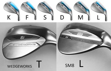 スピース、トーマスが使う「60T」、ボーケイ『T-grind』は『L』 とどう