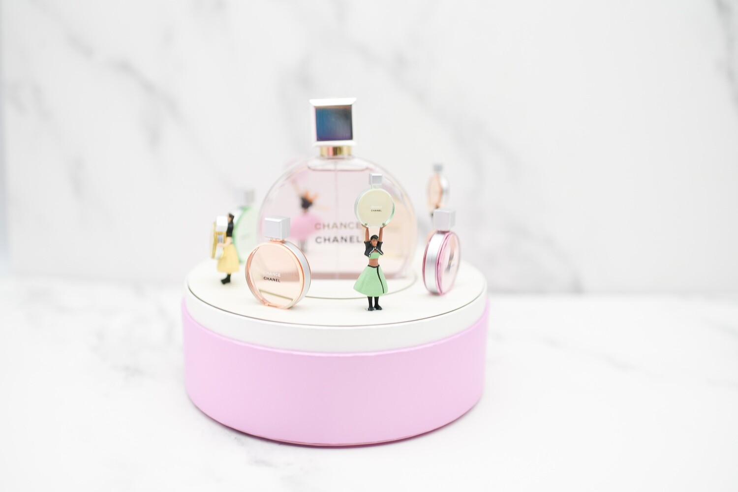 Chanel Chance Perfume with Special Edition Music Box, New GA001