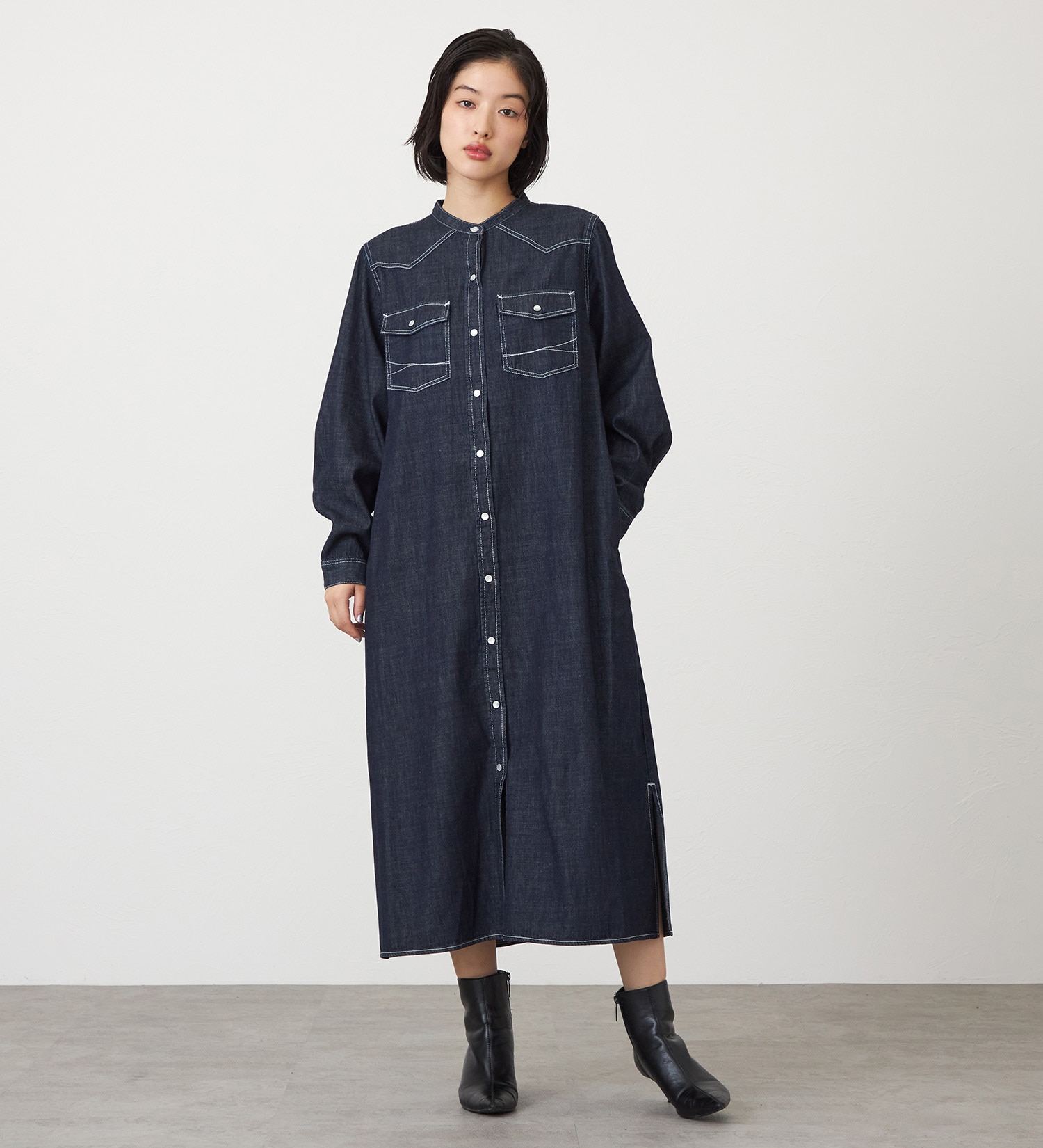 SOMETHING デニムワンピース|SOMETHING|サムシング