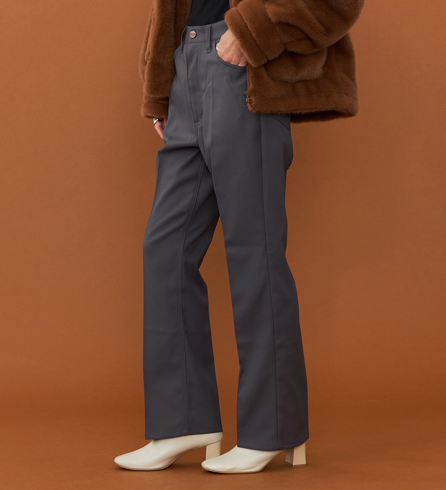 WRANGLER WRANCHER/ランチャー フレアードレスパンツ(レディース