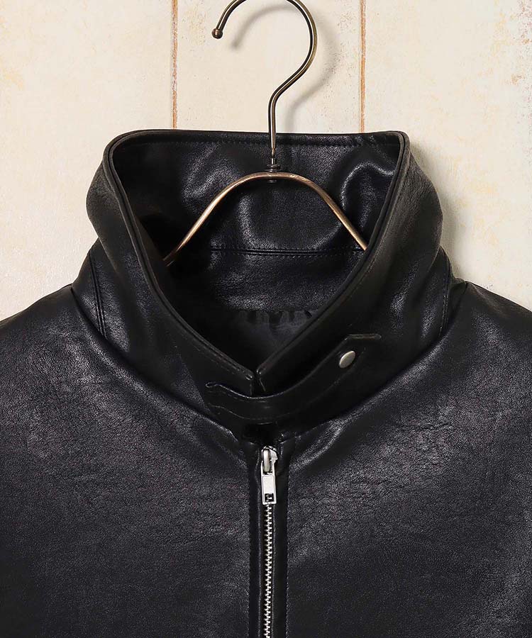 フェイクレザージャケット ブルーブルーエ bleubleuet 通販