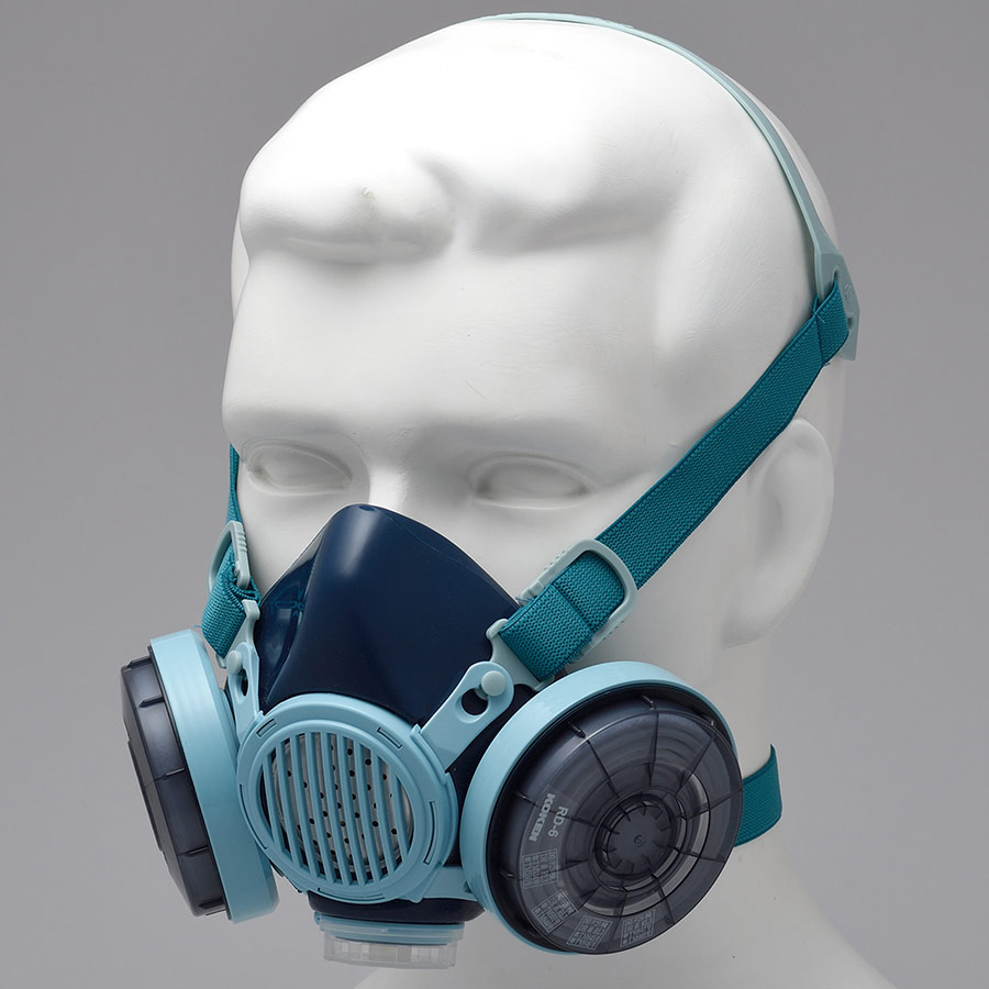 フィルタ取替式防じんマスク 7191DK－XRB | 【ミドリ安全