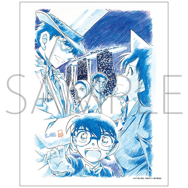 劇場版『名探偵コナン 紺青の拳（フィスト）』 キャンバスボード