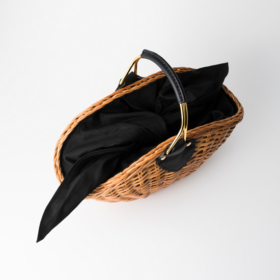 VIOLAd'ORO]VOLPE フォックスファー付きかごバッグ | KOBUNSHA SELECT