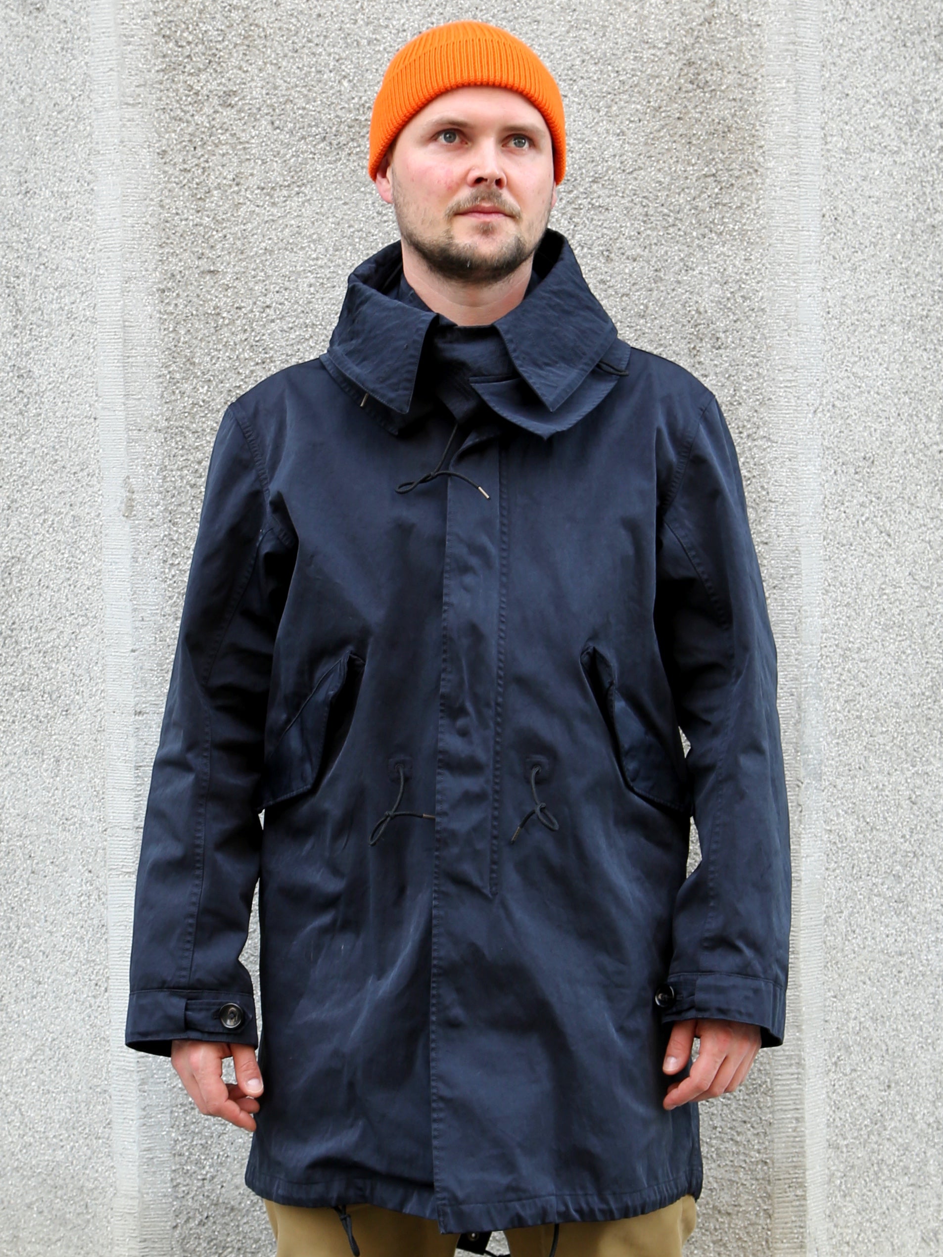 Ten C Parka 13oz OJJ - Dark Navy | denimheads.cz