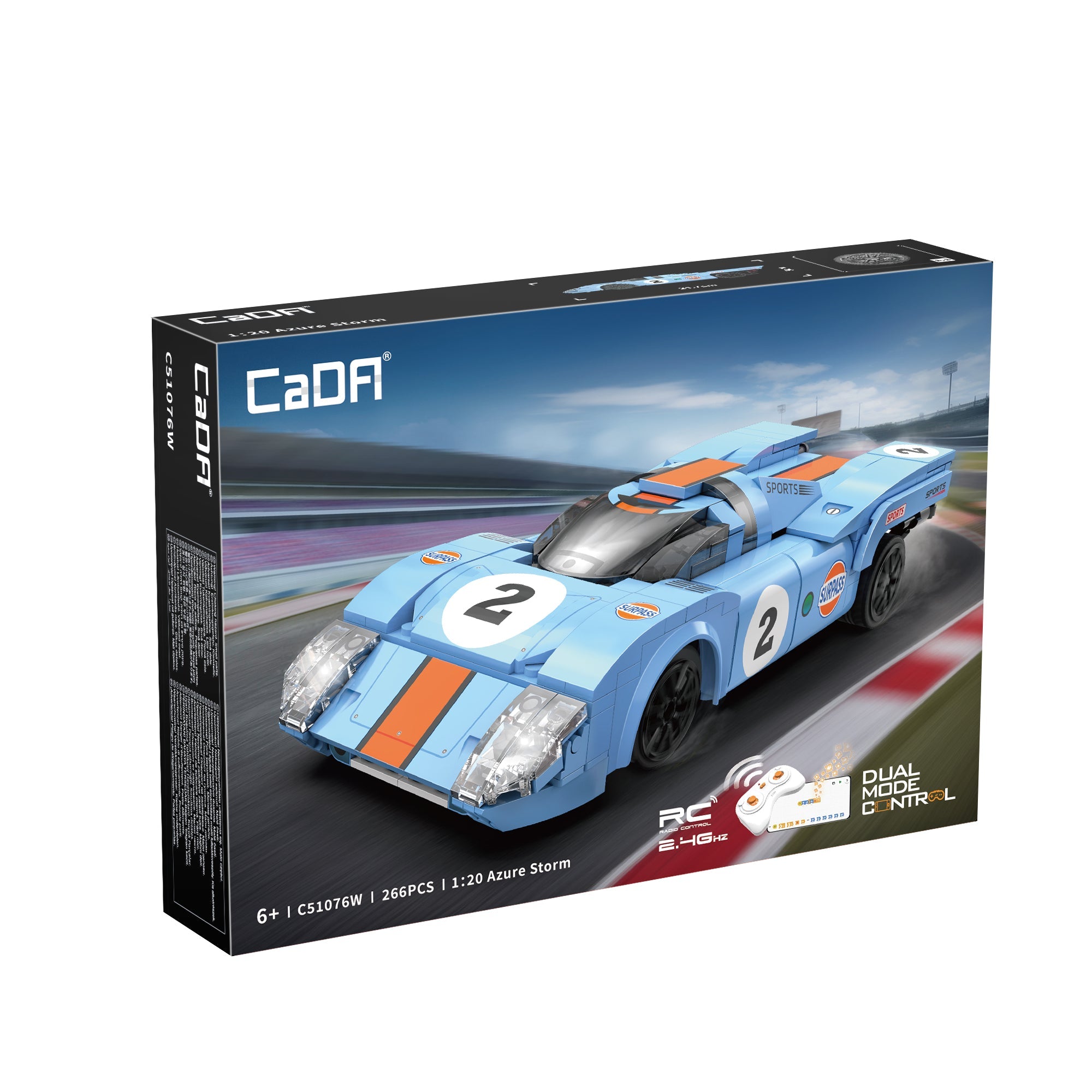 CaDA 1:20 Azure Storm C51076W – Doublee_CaDA