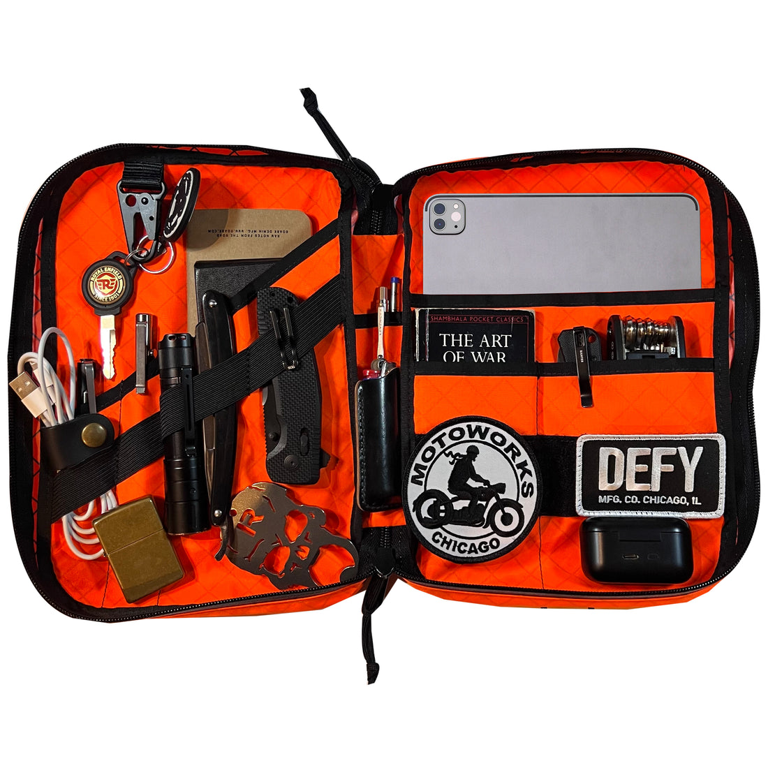 The Void 'Fire Edition' Admin Pouch ECOPAK™ EPX Blaze Orange – DEFY