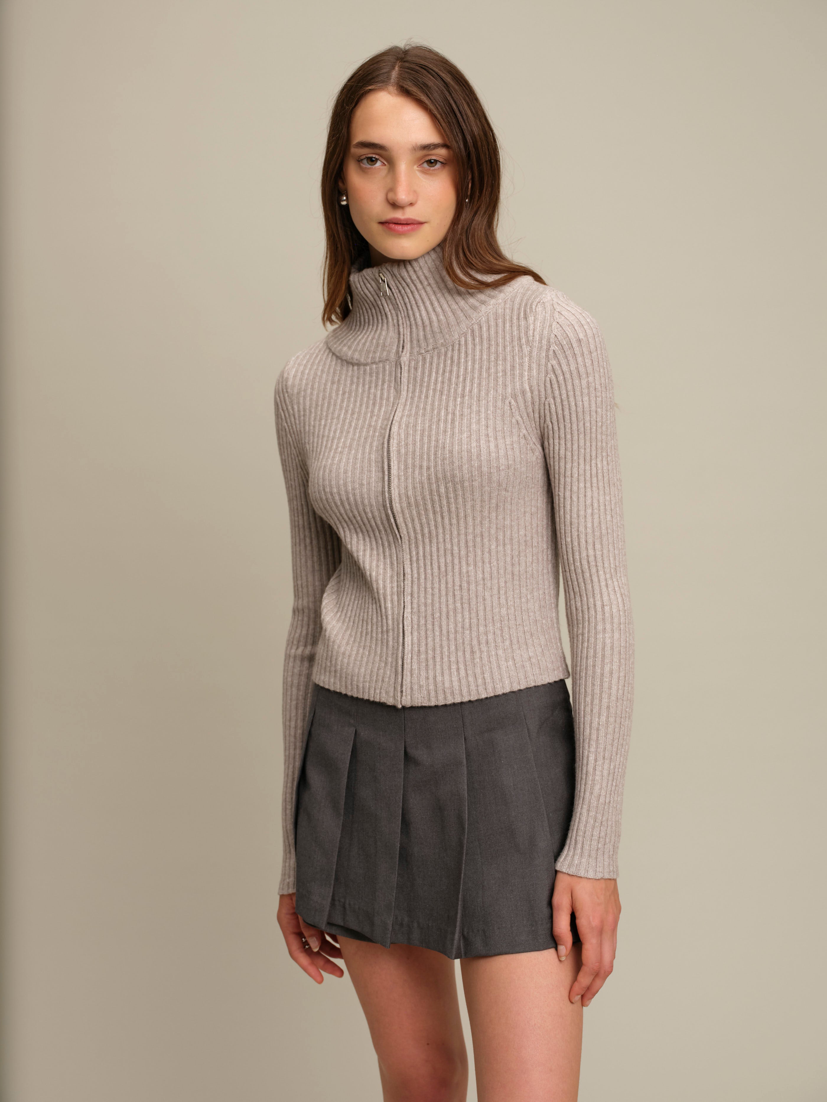 MATT ZIP UP CARDIGAN