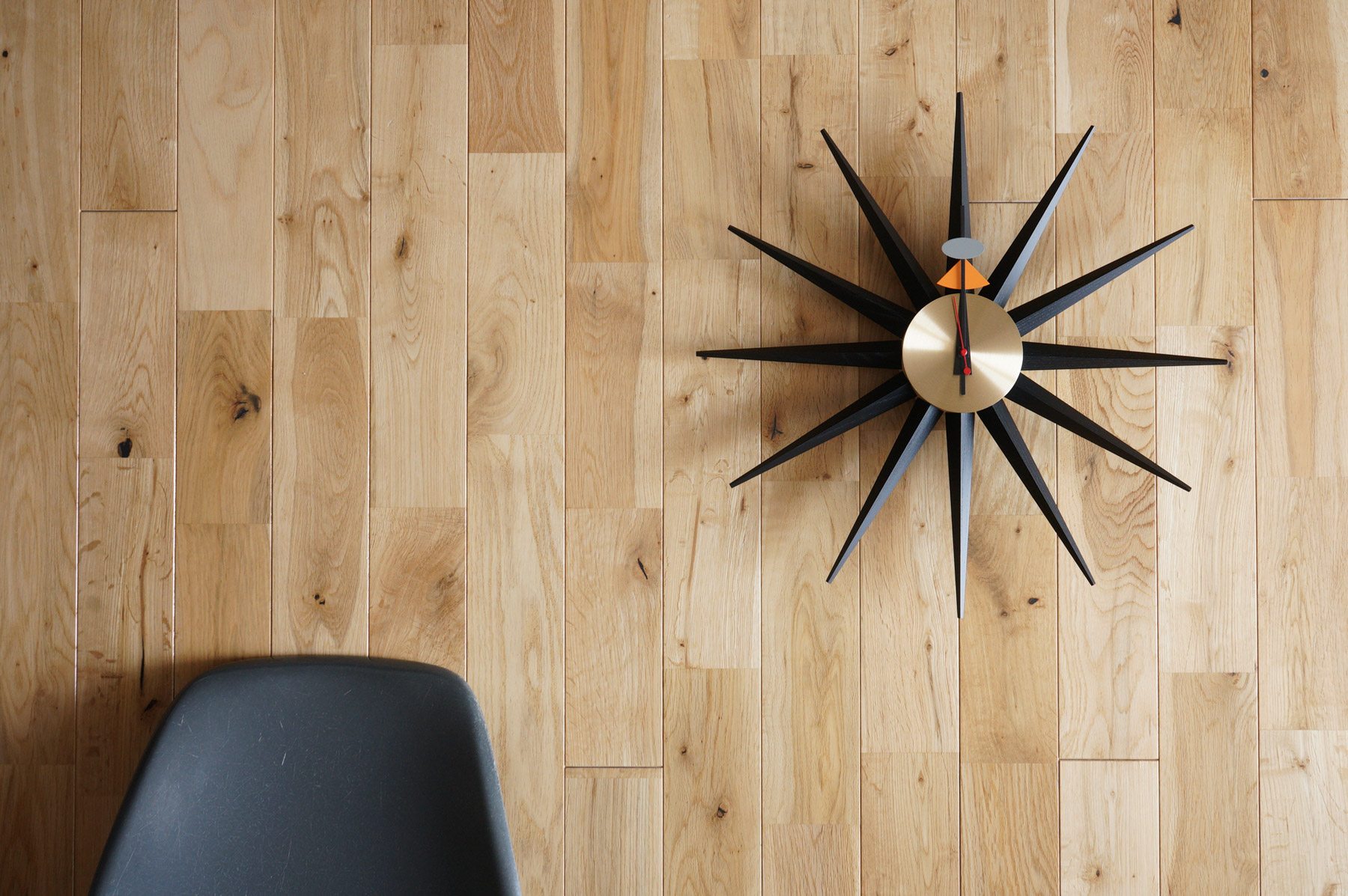 Vitra（ヴィトラ） ネルソン サンバーストクロック ブラック