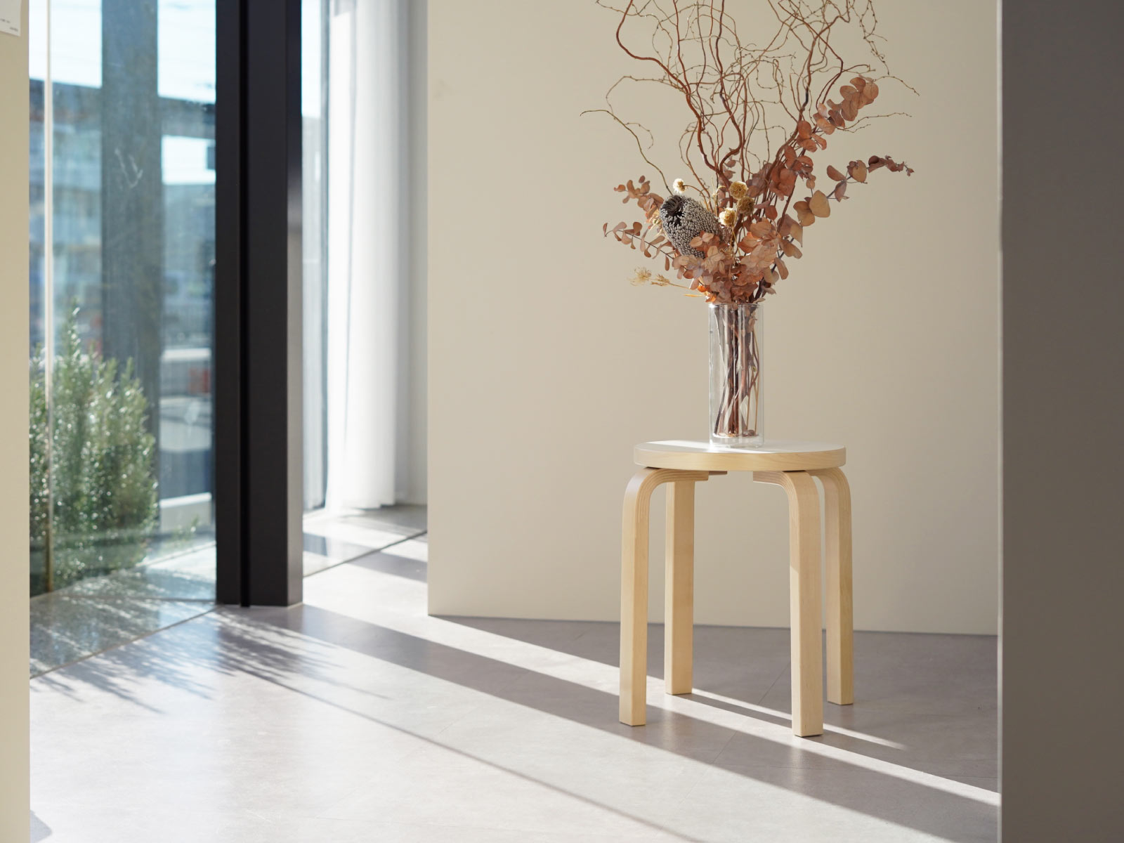 artek (アルテック) STOOL E60（スツールE60） 4本脚 ホワイト