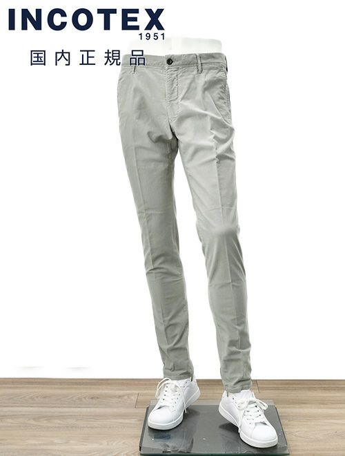 インコテックス INCOTEX スラックス メンズ ウールパンツ 35型 ウール