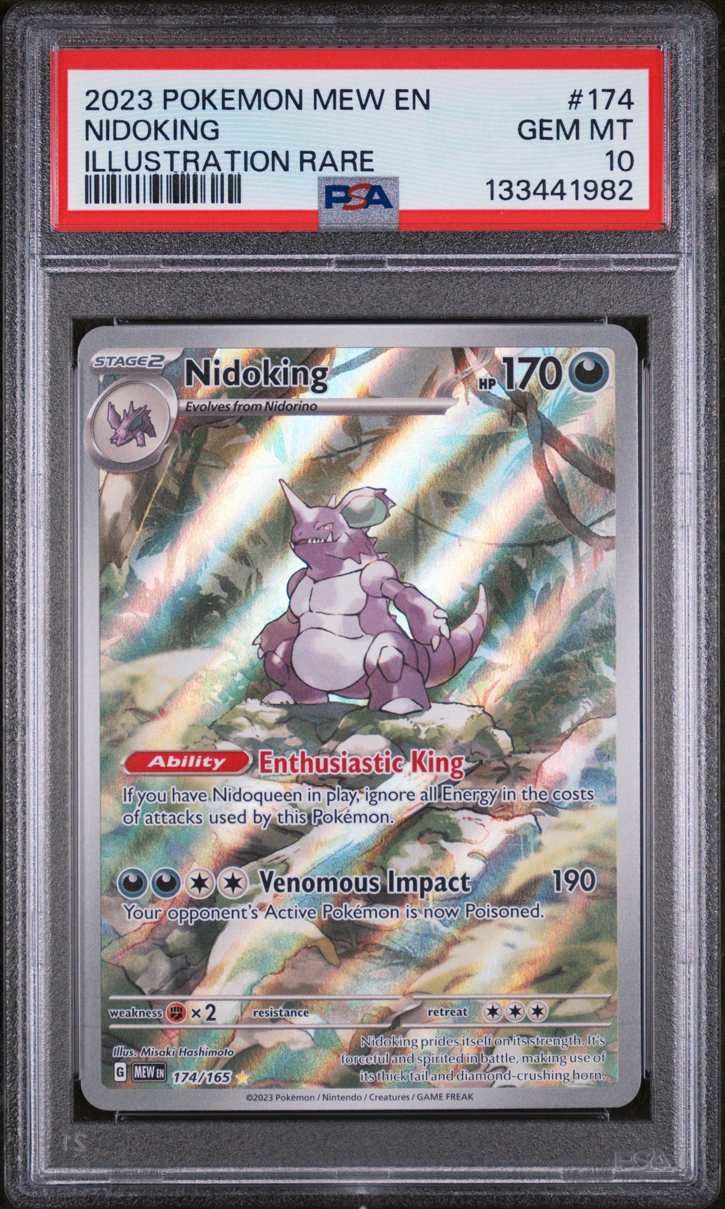 Mewtwo VSTAR - 221/172 SAR - BGS 9.5 – Derpy Cards