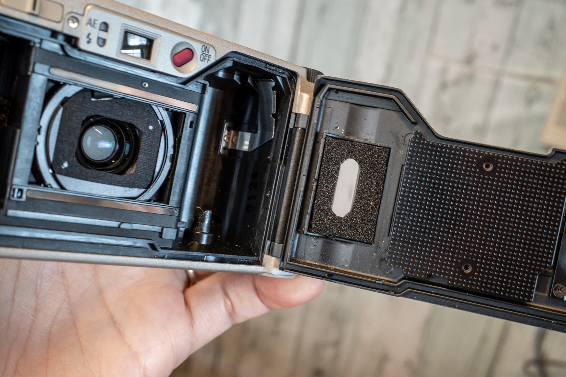 RICOH リコー GR1(シルバー)液晶不良あり Ricoh GR1 が修理から戻っ