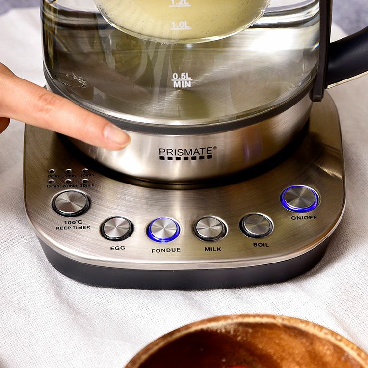 PR-SK021 PRISMATE(プリズメイト) ガラスディッシュケトル &サイフォン