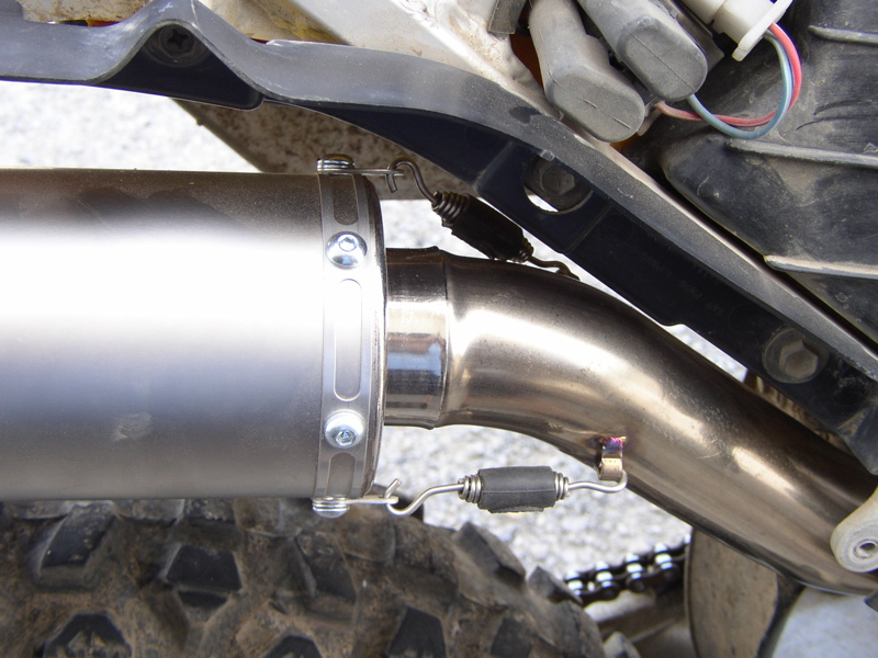 DRZ400S マフラー