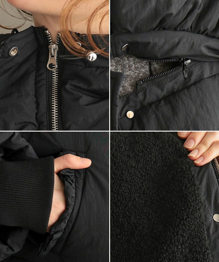 2wayスカラップベンチコート[C]