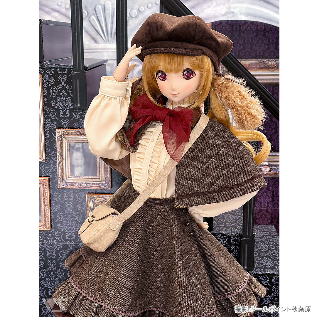 いぬみみキャスケット（茶） | ボークス公式 ドルフィーオンラインストア