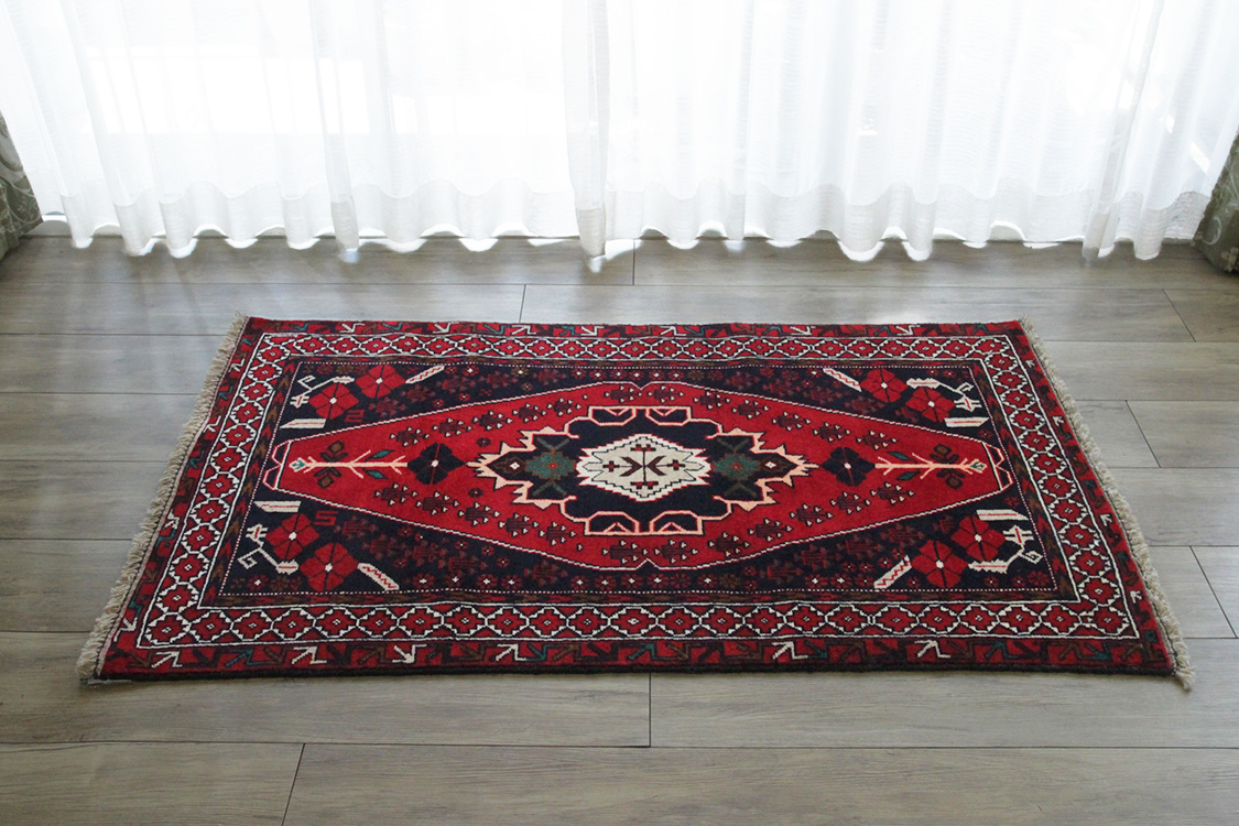 バルーチ トライバルラグ ＃TR-A2042 139×83cm | ラグマット・玄関