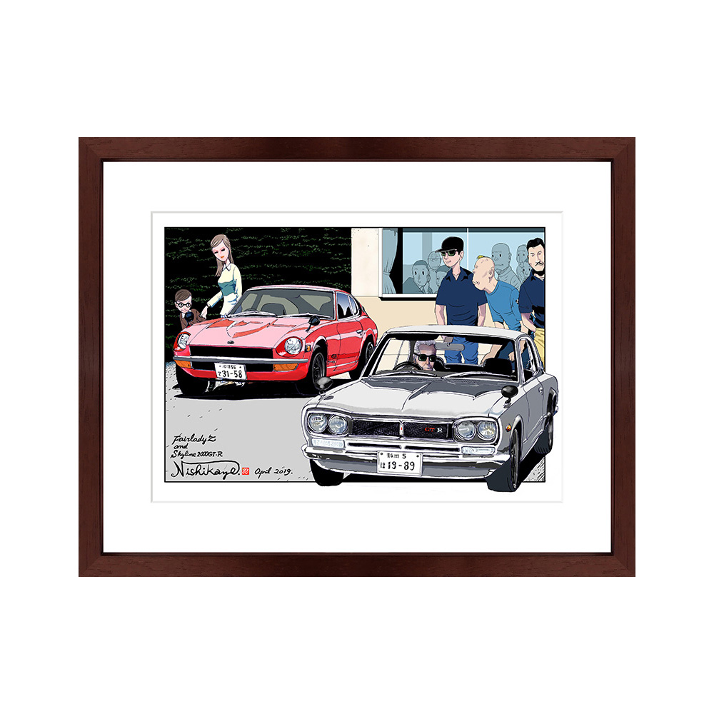 あの名車が、純金で！アートで！あなたのものに！ 「GT-R・FAIRLADY Z