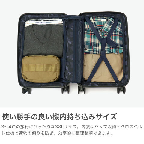 dショッピング |【正規品2年保証】 イノベーター スーツケース 機内
