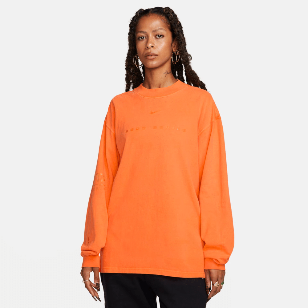 NOCTA x Nike Camiseta Long Sleeve Mock 8K Peaks Orange Horizon