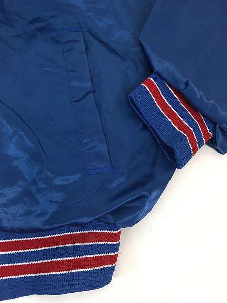 古着 90s USA製 NFL New York Giants ジャイアンツ 光沢 サテン