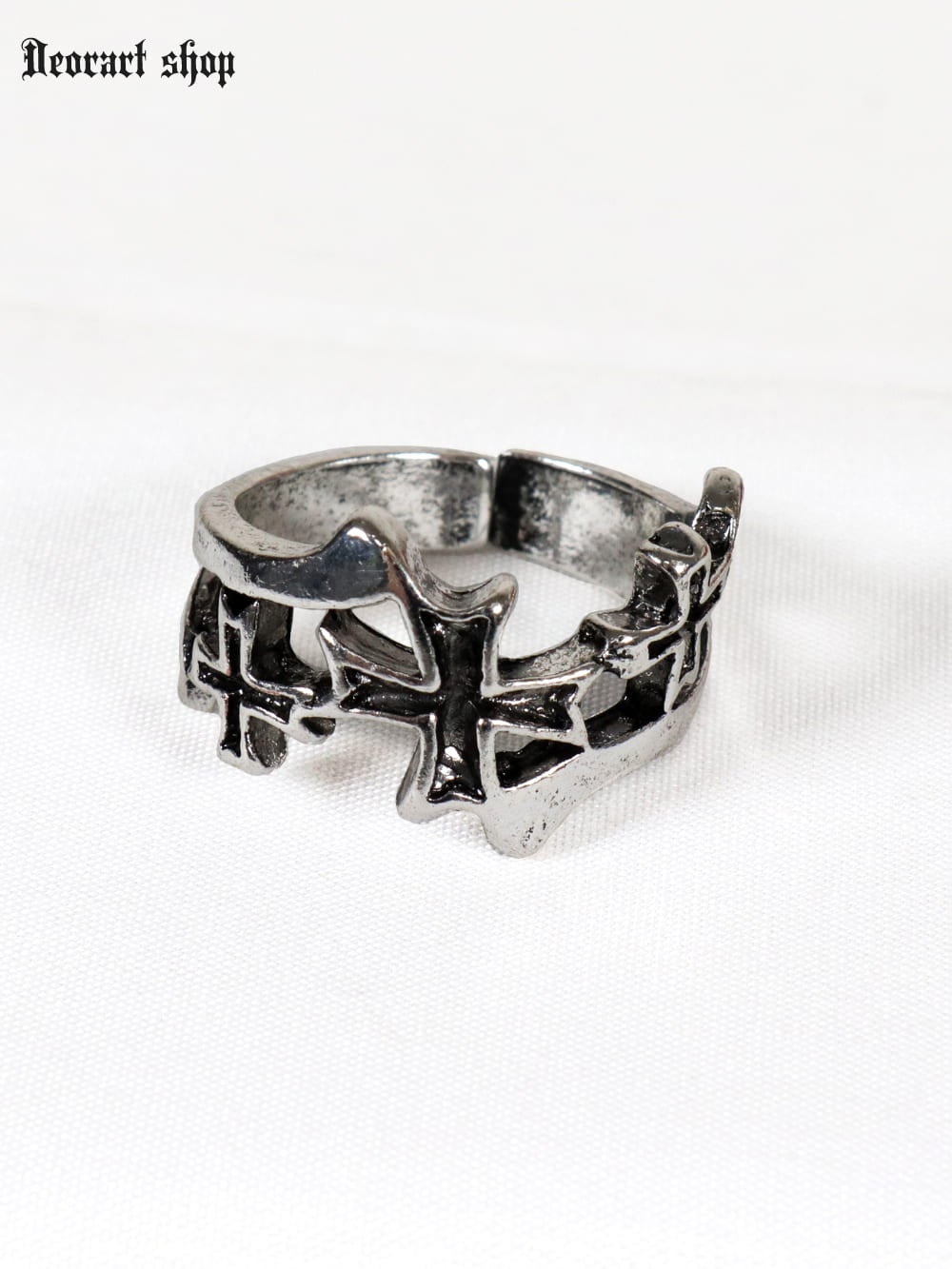 BY1160 クロス モチーフ・リング 指輪 十字架【B】 | Deorart shop