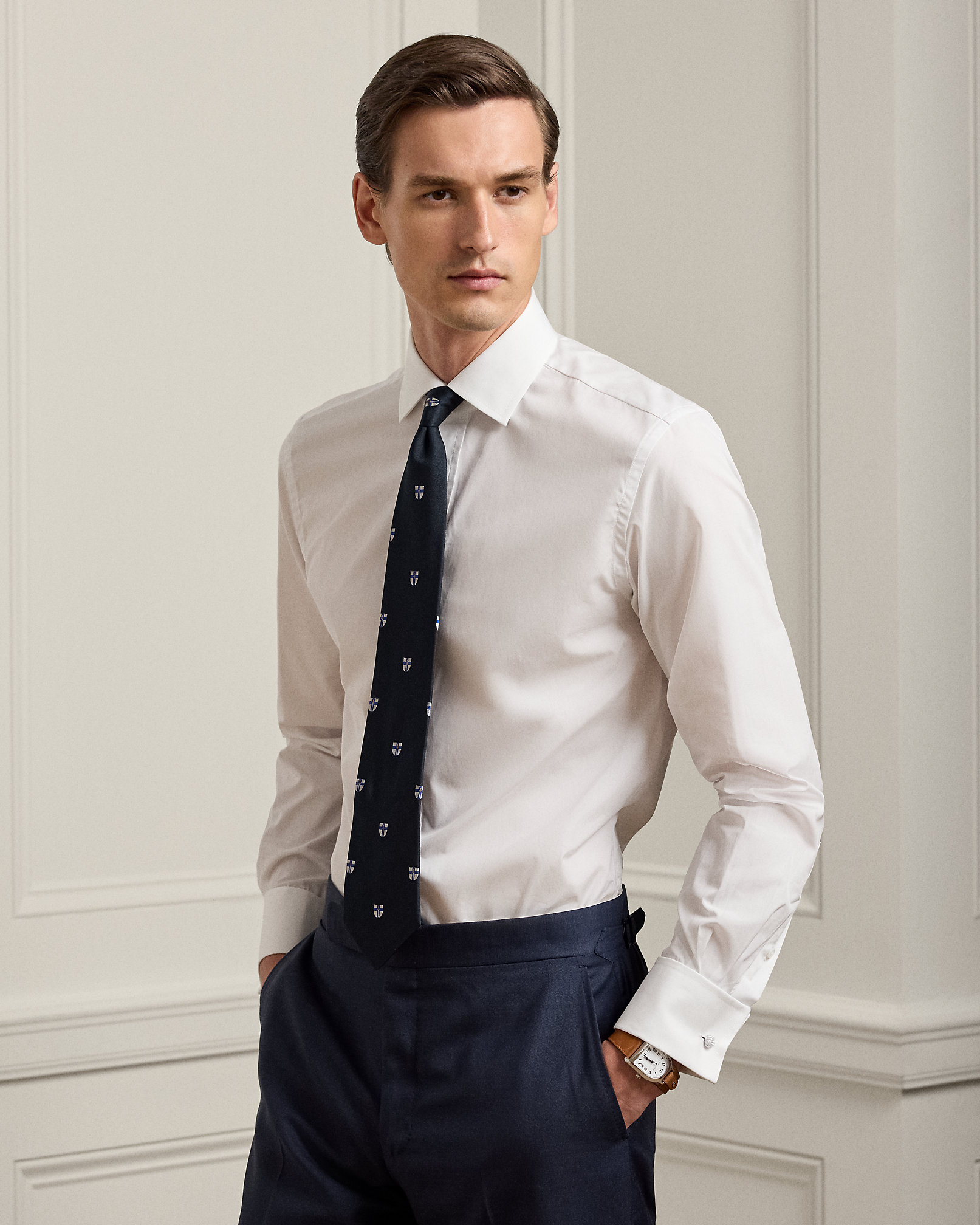 ポプリン フレンチ カフス シャツ | ラルフ ローレン公式オンラインストア