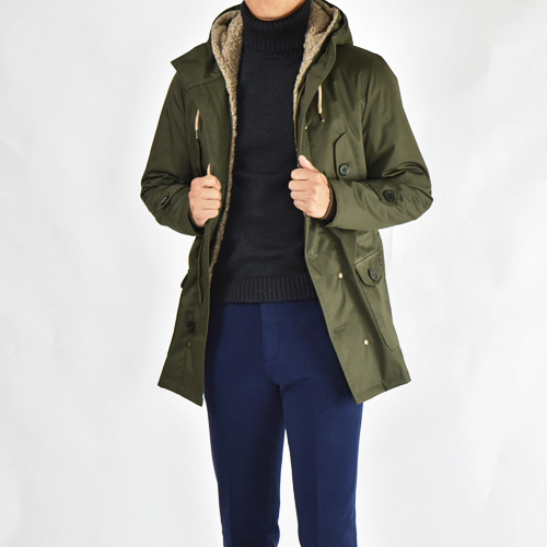 equipe '70 MINI ボアライナー付 ギャバジンマウンテンパーカ | DUE blog