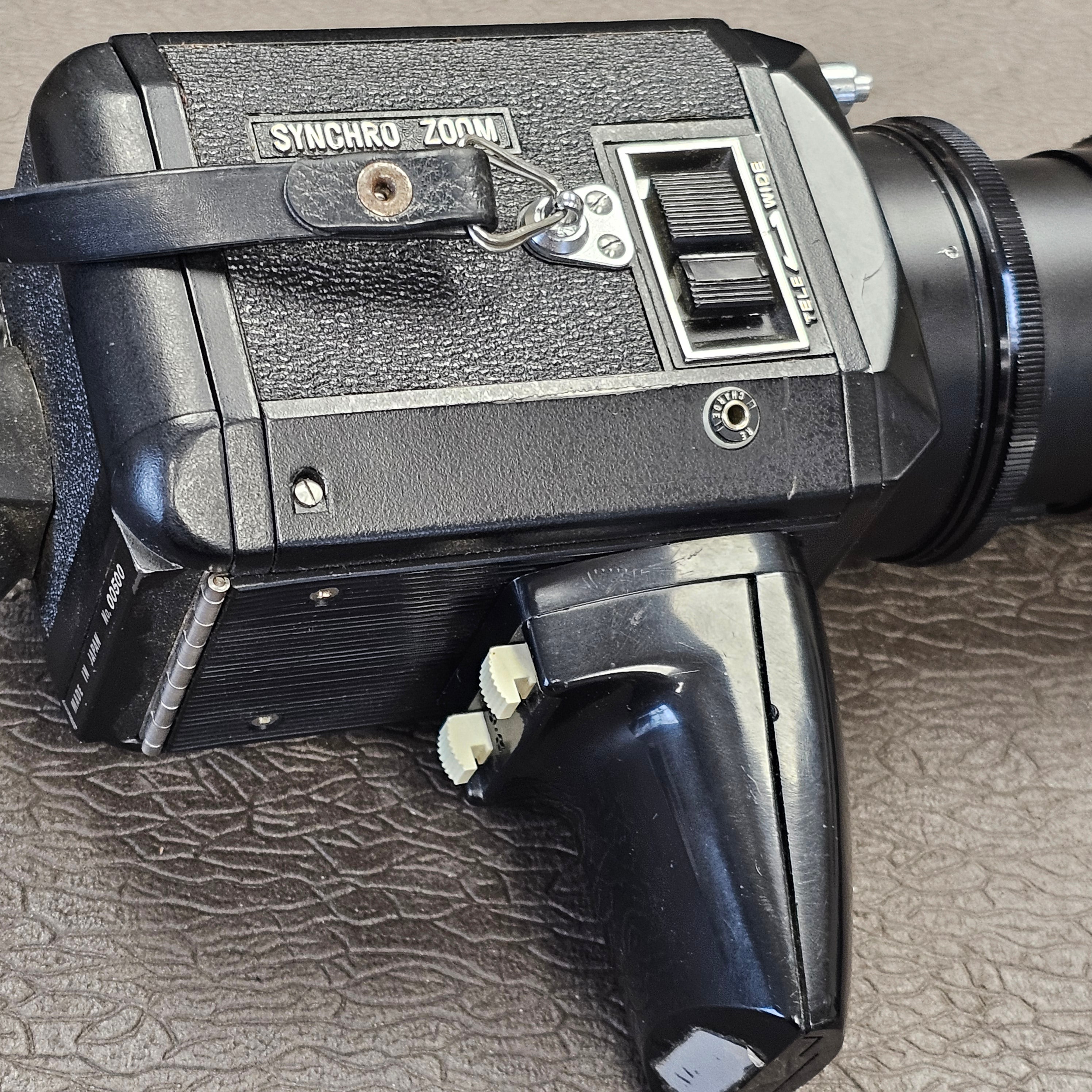 Miida FTL Synchro Zoom Super 8mm Camera S# 00500 with Miida 8-64mm