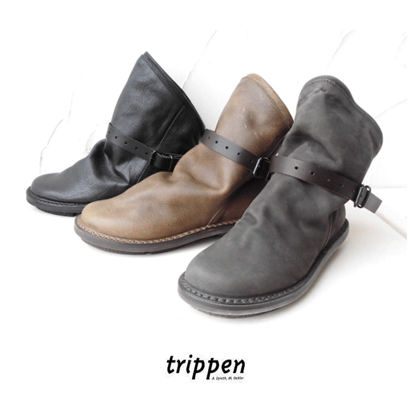送料無料】trippen/BOMB[トリッペン/ボム] 3WAYで使えるレザーショート