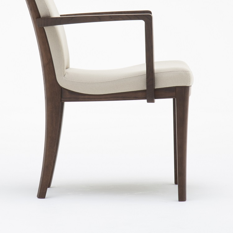 オンライン限定仕様】アームチェア CT7800 ベージュ モカブラウン 通販