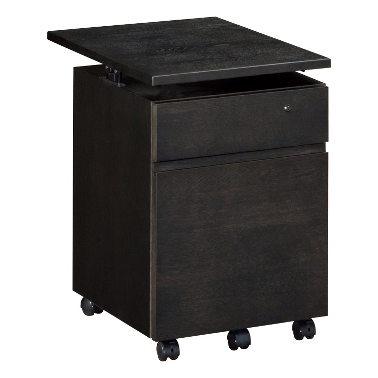 Utility plus デスクワゴン 幅41.4cm（デスク奥行60cm用）SS0476 モカ