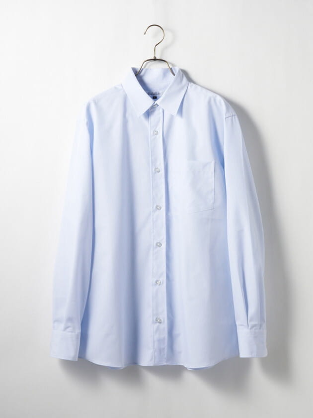 3buy40%OFF！対象商品】ピンストライプシャツ/ブルー（7223242）｜西脇