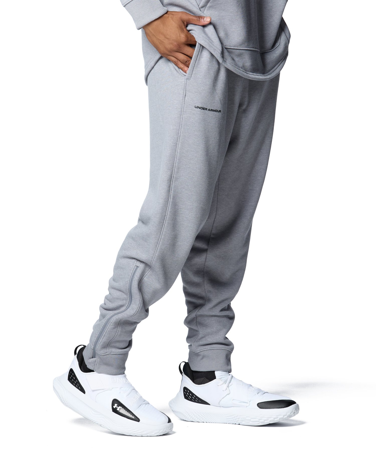 アンダーアーマー公式】 UAロングショット スウェット ジョガーパンツ