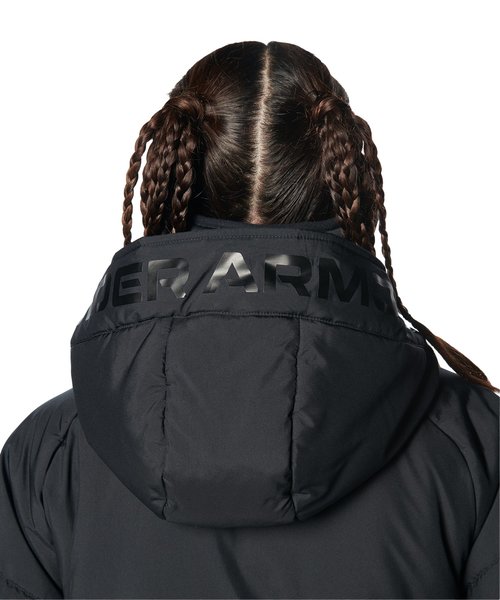 アンダーアーマー公式】 UAインサレーテッド ロングコート フーディー