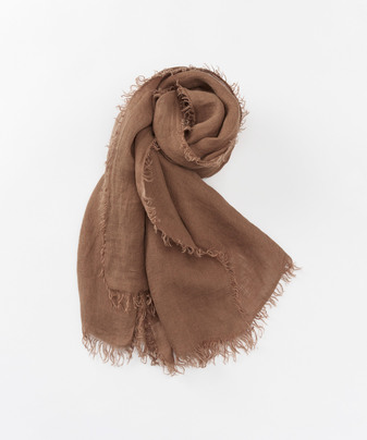 ASAUCE MELER/アソースメレ】フランダースリネンガーゼストール